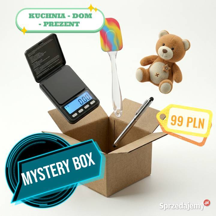 Mystery Box PREZENT niej niego mix przedmiotów Pozostałe