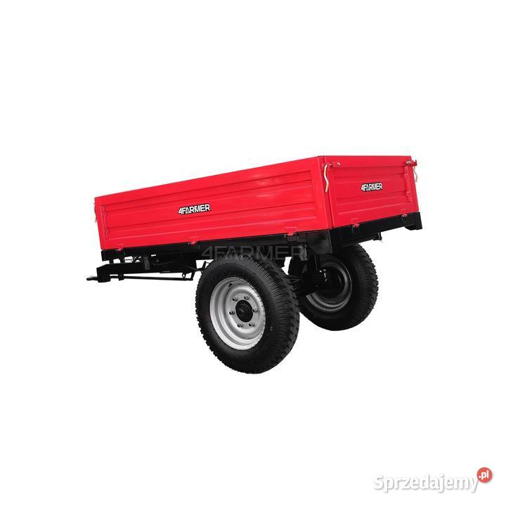 Przyczepa rolnicza jednoosiowa 15T z kiprem podkarpackie Tajęcina