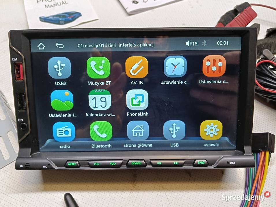 Odtwarzacz multimedialny MP5 Drążdżewo Nowe