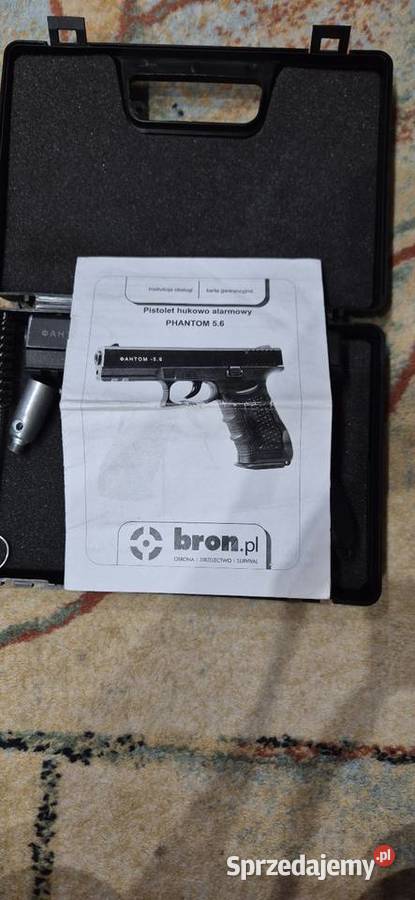 Pistolet hukowy Phantom śląskie Częstochowa