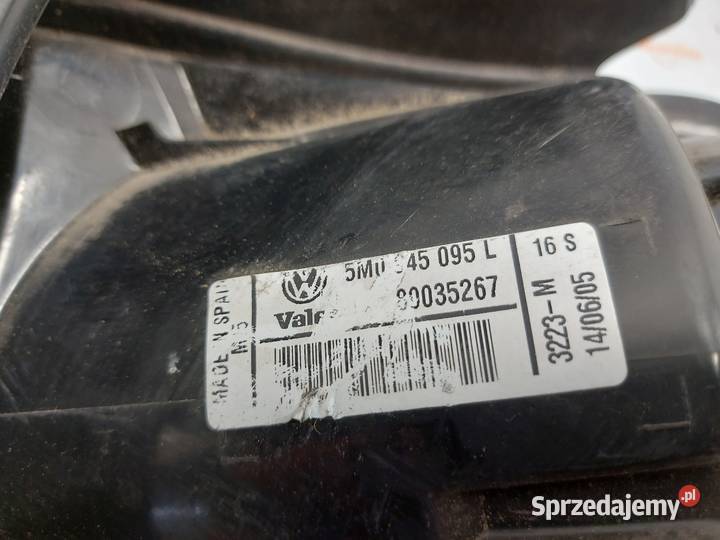 VW GOLF V PLUS 06r lampa lewa tył 5M0945095N osobowe Kielce
