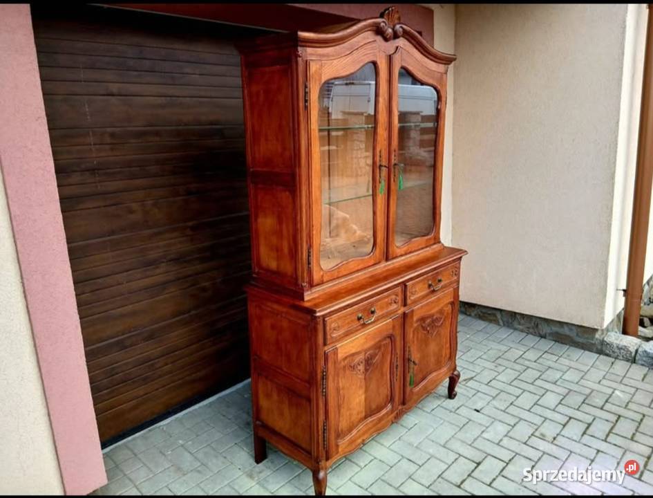 Witryna Biblioteczka Komoda Ludwikowska Stylowa