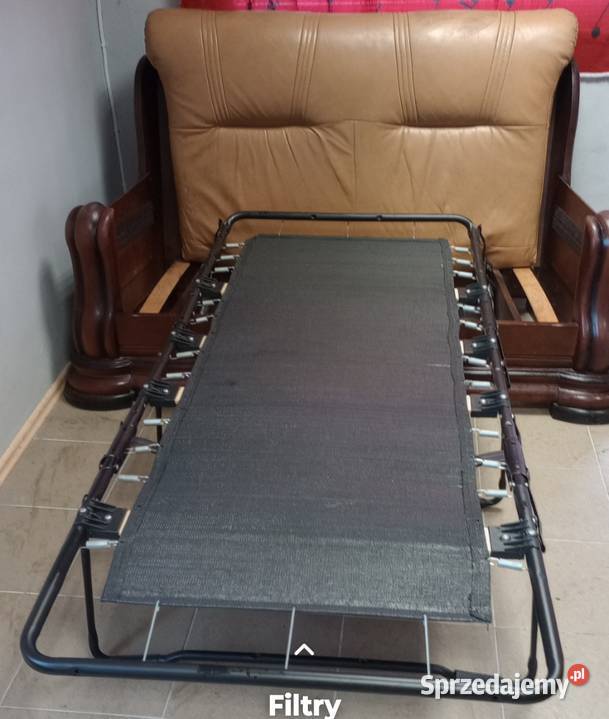 Sofa skórzana rozkładana Piława Górna