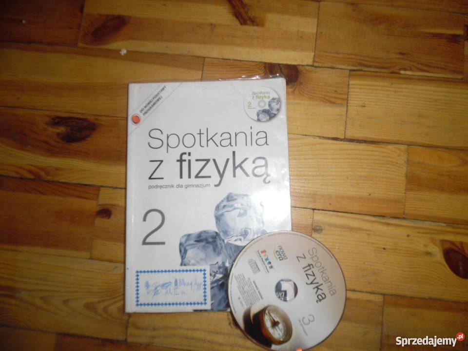 Spotkania z fizyką 2 podręcznik płyta CD -GIMNAZJUM