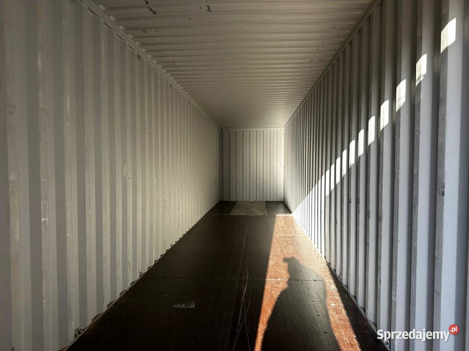 KONTENER MORSKI 40 HC NOWY Magazynowy