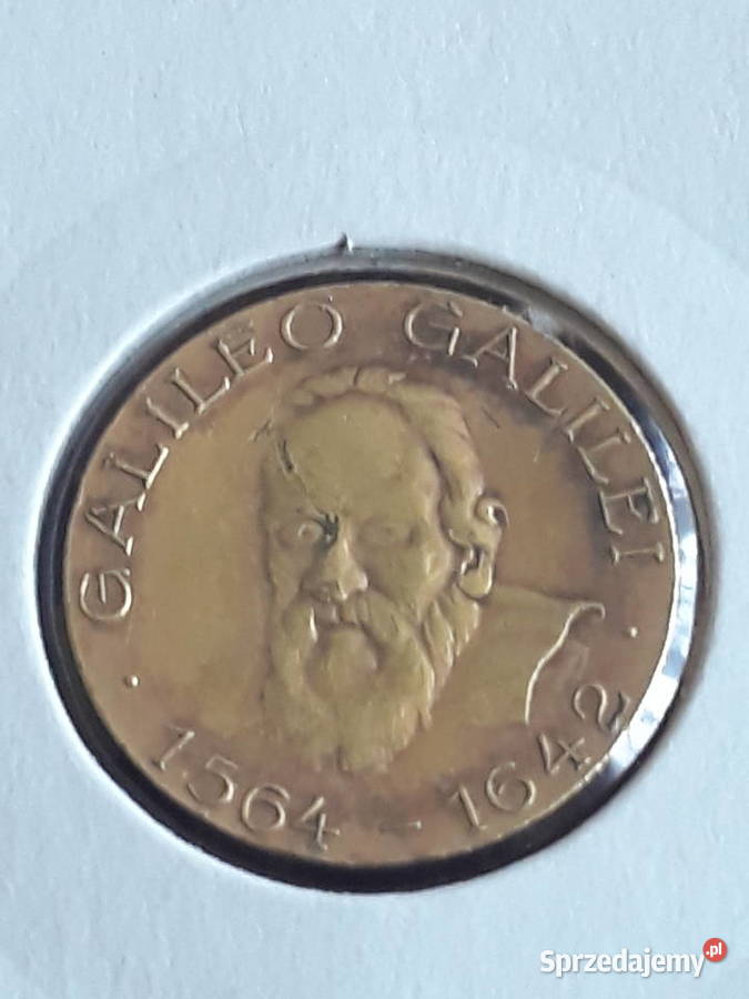 Żeton Galileo Galilei e pur si muore Konin sprzedam