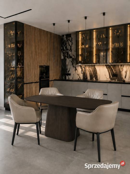 Nowoczesne Krzesło Skórzane Designerskie Modern Warszawa sprzedam