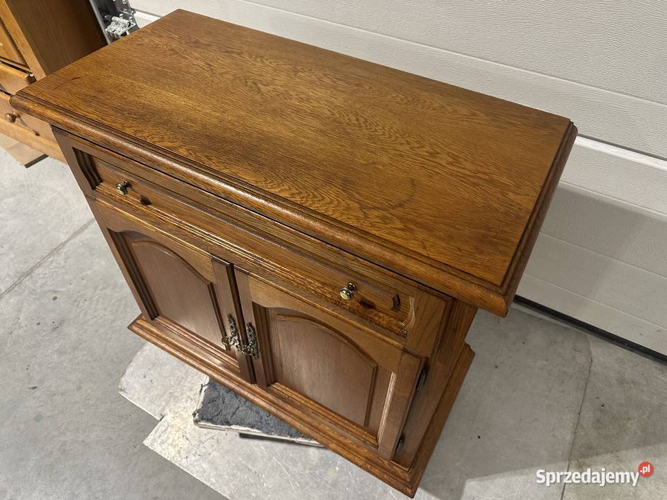 Dębowa rustykalna komoda 90 Sławoszewek