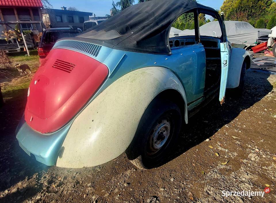 Vw Garbus biber Cabrio projekt dolnośląskie Zgorzelec sprzedam