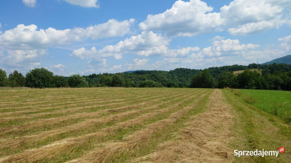 Działka BUDOWLANA Bieszczady Bóbrka k SOLINA utwardzona