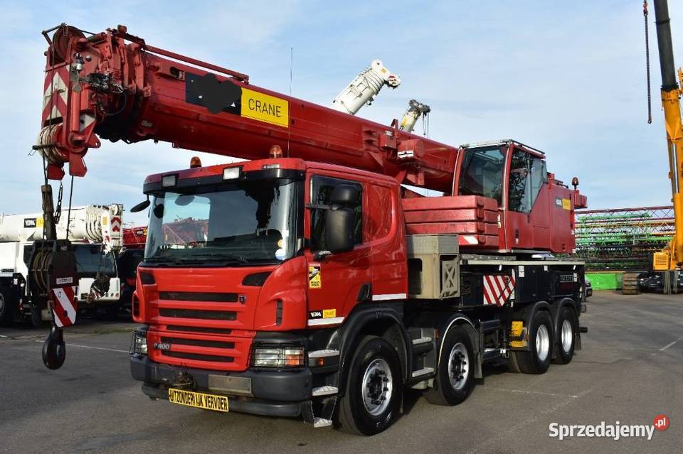 Scania dzwig samochodowy Liebherr Warszawa sprzedam