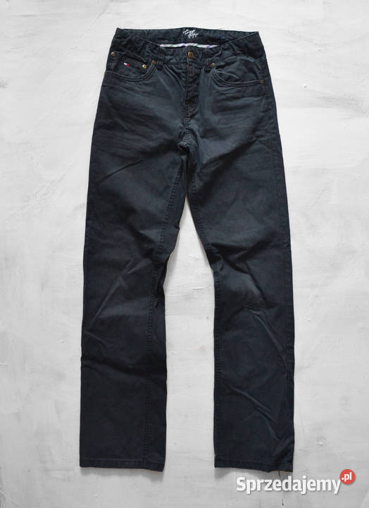 czarne spodnie Tommy Hilfiger S proste