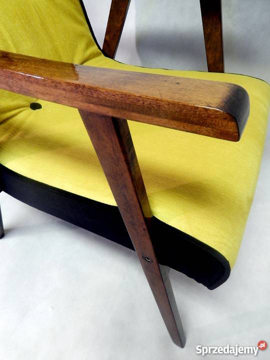 FOTEL PRL leniwiec RETRO VINTAGE OLD SCHOOL Wierzbica