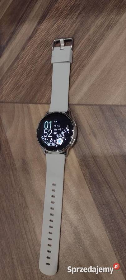 Smartwatch zegarek bluetooth srebrny pasek na rękę podkarpackie Mielec