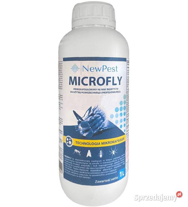 MICROFLY 1L płynny insektycyd na muchy komary lubelskie Zahajki sprzedam