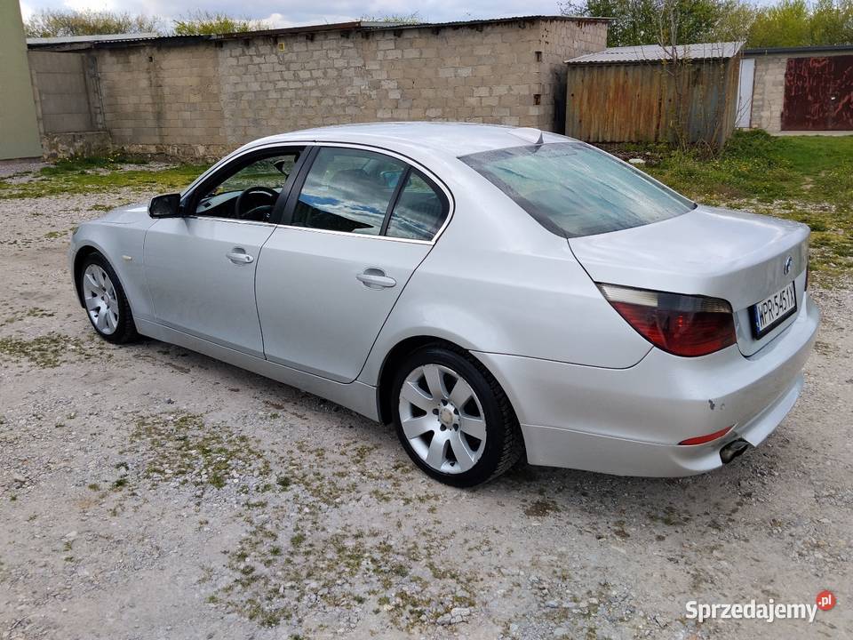 BMW E60 30D 2003 skóry xsenon Rok produkcji 2004 Motoryzacja Szydłowiec