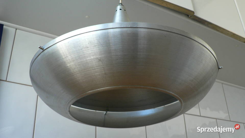 Lampa UFO Polam lata 70 PRL aluminium Lampy wiszące mazowieckie Radom