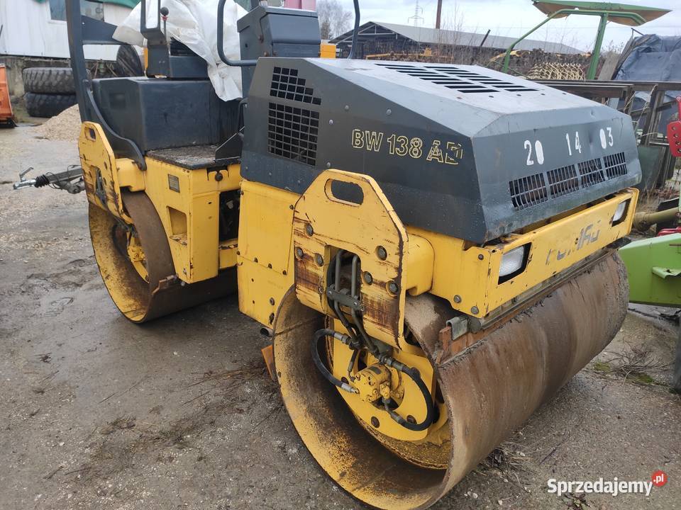 Walec Bomag BW 138 AD nie Wacker Cat Amman Tarnobrzeg