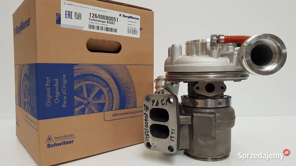 Nowa turbosprężarka BorgWarner KKK 12649880051 mazowieckie Siedlce sprzedam