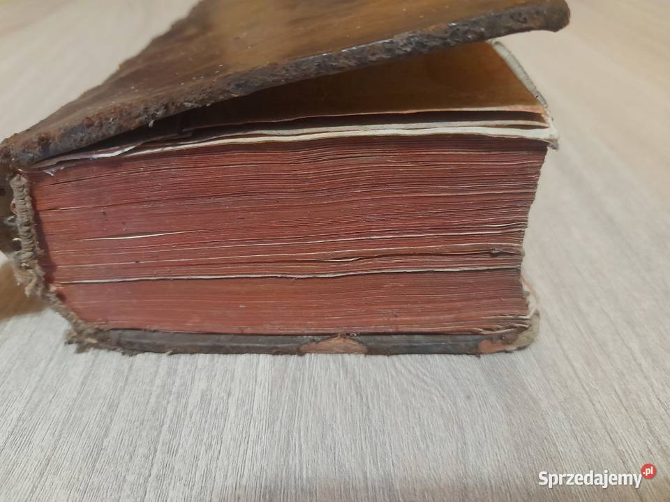 Starodruk francuski 1726 podkarpackie Rudnik nad Sanem