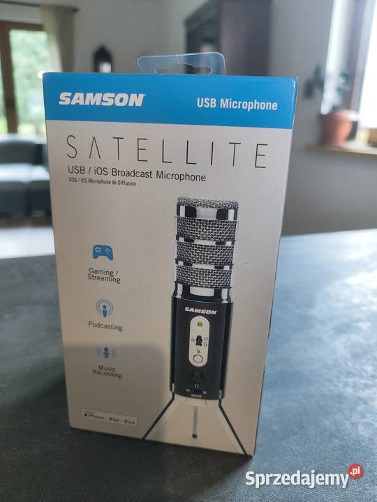 Samson Satellite profesjonalny mikrofon USB łódzkie Władysławów