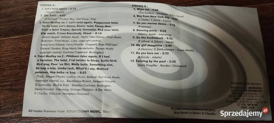 Lests twist againsuper mix lata 60 kaseta Gliwice