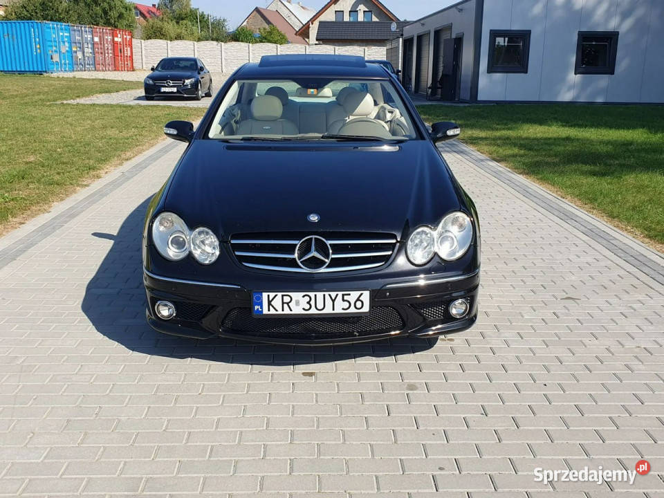 Mercedes CLK 63 AMG 63 AMG Rarytas Idealny Stan wspomaganie kierownicy Strobice