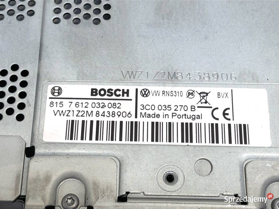 RADIO VW POLO V 3C0035270B ODTWARZACZ MULTIMEDIA