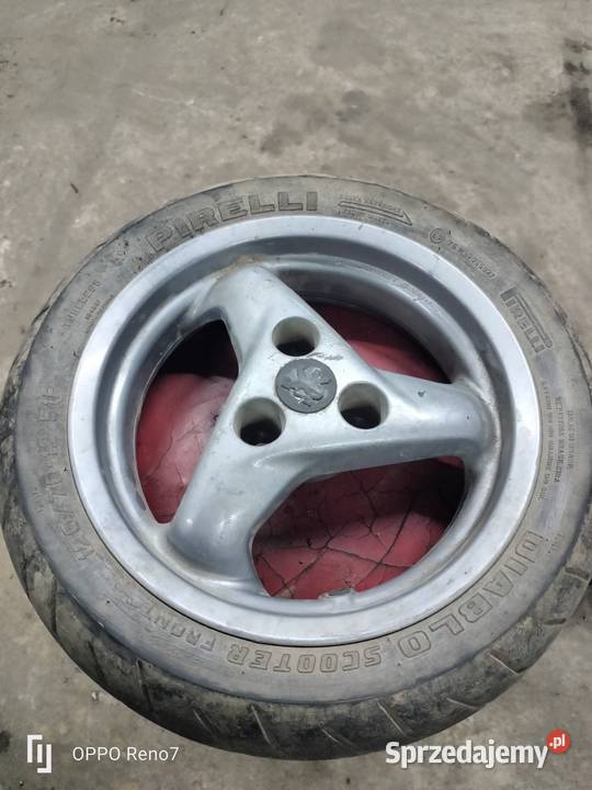 Przednie koło 12 Peugeot speedfight Łubno