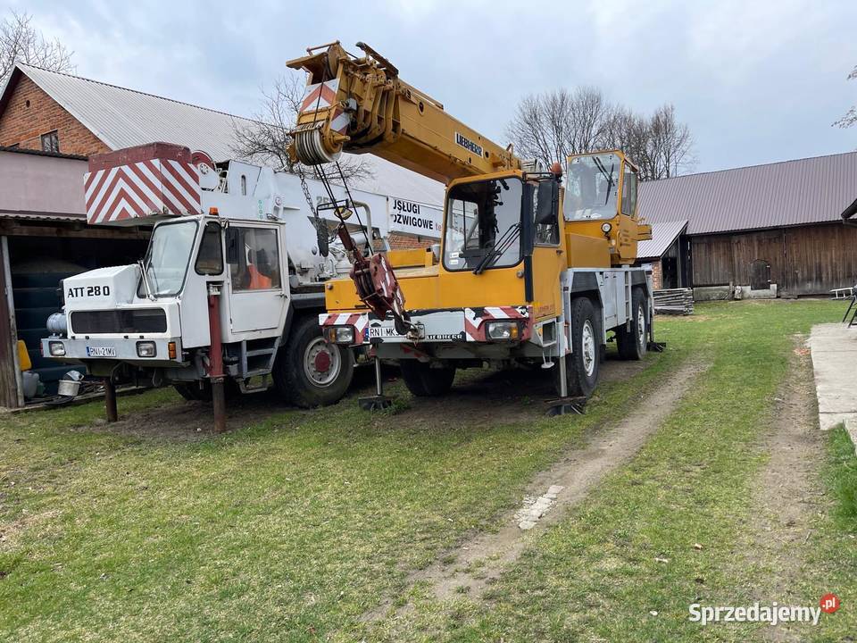 Dźwig LIBHERR nie Nisko