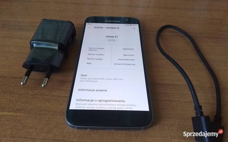 SAMSUNG S 7 model SMG930F Siemiatycze