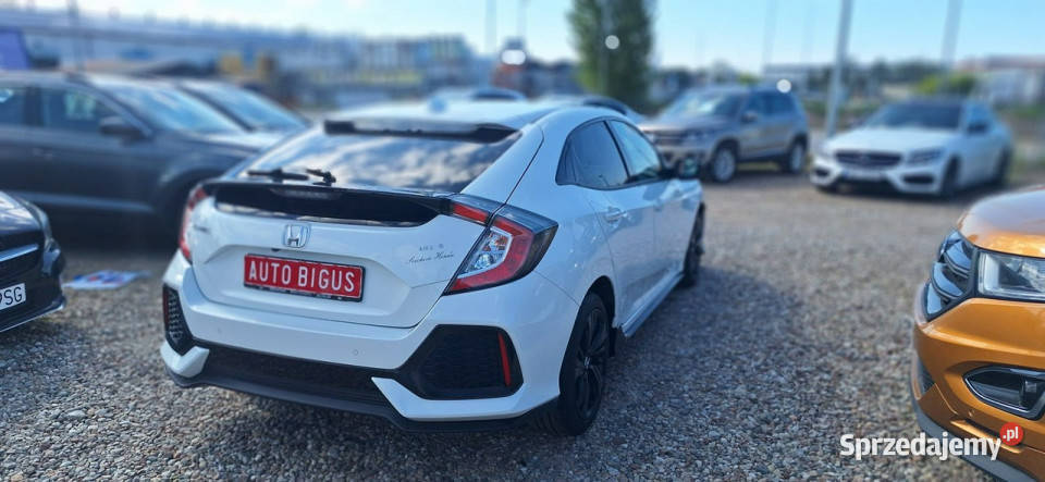 Honda Civic biala perla 10 ivtec ledy duza navi biały pomorskie Lębork