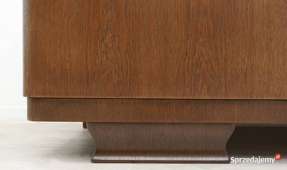 Zabytkowa komoda z lat 40tych w stylu art deco Jerka
