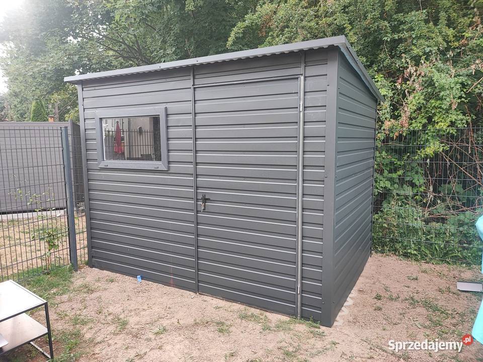Garaż Blaszany 3x3 Garaże Blaszane Domki Skrzydlna