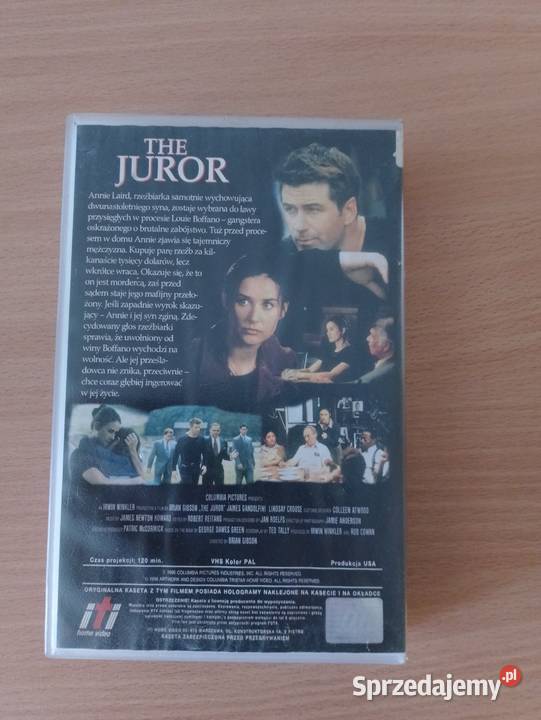 Kaseta video VHS z filmem POD PRESJĄ D Moore A Oborniki