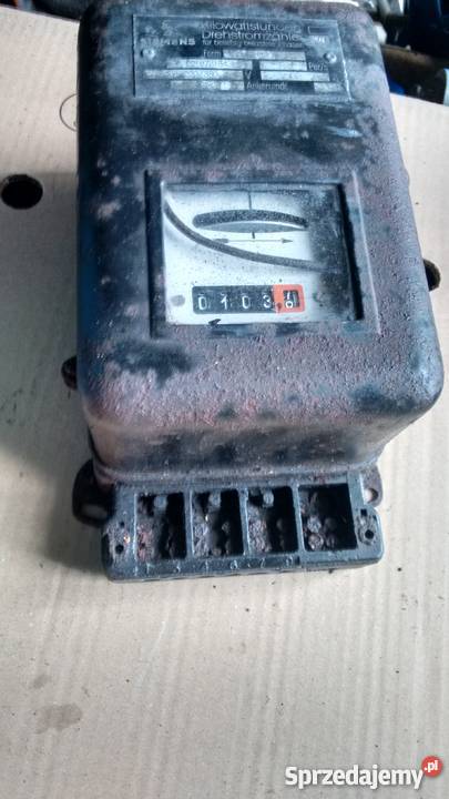 Licznik energii elektrycznej Simens 1939r 657 Stalowa Wola