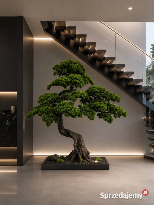 Sztuczne drzewko bonsai 180 x 210 nowoczesna małopolskie