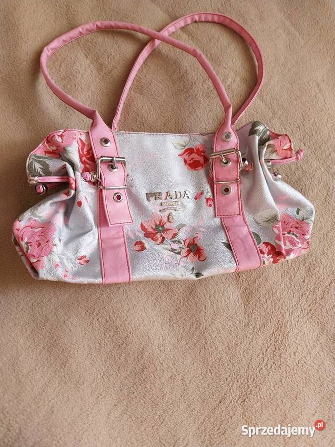 Mała cudna torebka z logo PRADA MILANO dolnośląskie Przemków