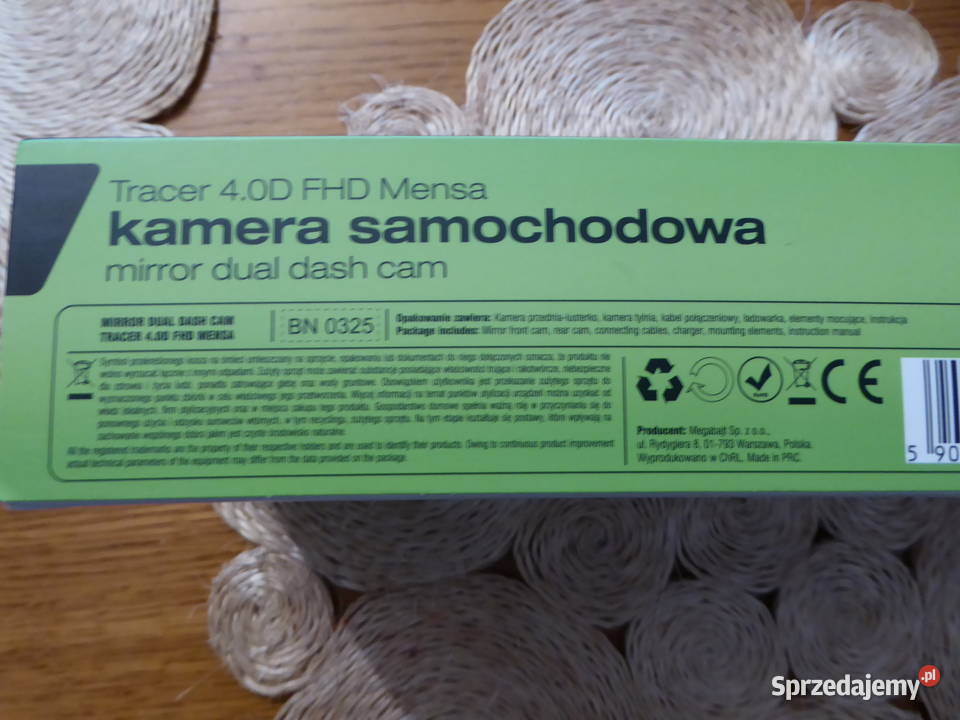 Nieużywany rejestrator jazdy w lusterku TRACER Olsztyn