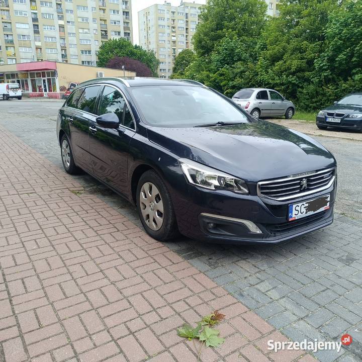Peugeot 508 nieuszkodzony śląskie Częstochowa