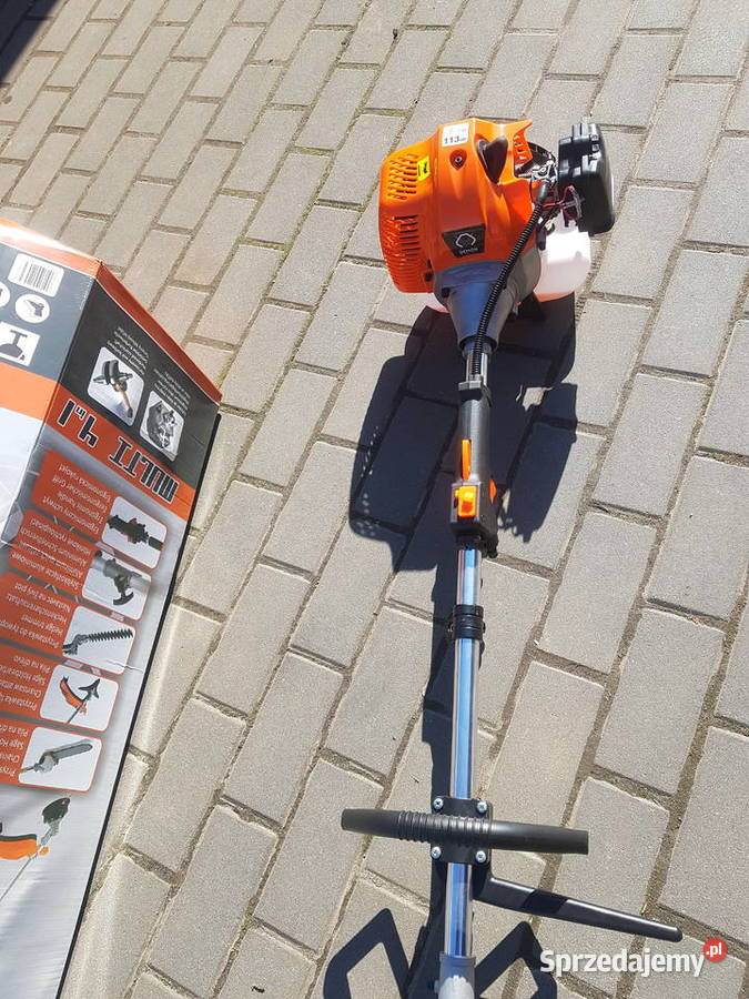 KOSA SPALINOWA 4W1 NOŻYCE DO ŻYWOPŁOTU PIŁA Głogowa