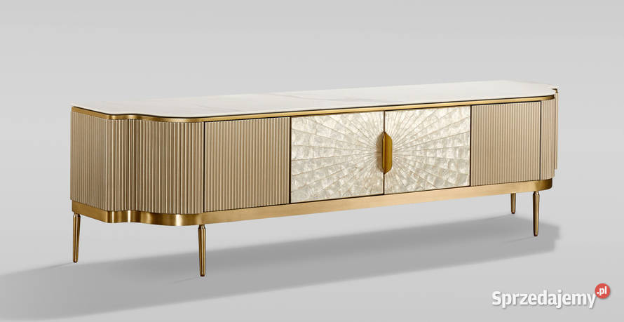 Komoda RTV złota Champion Glamour Premium Nowy Sącz sprzedam