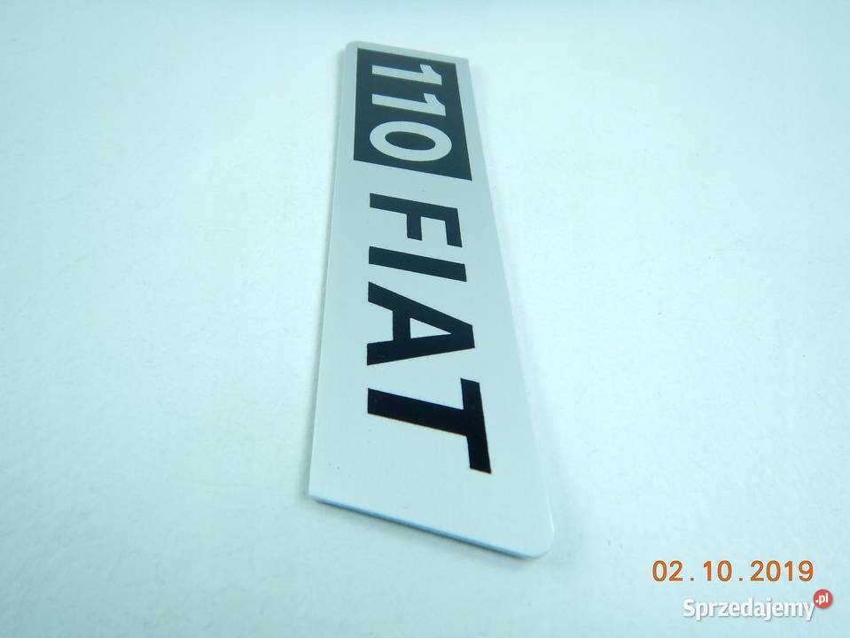 ZNACZEK EMBLEMAT FIAT 110 61605790 ASO sprzedam