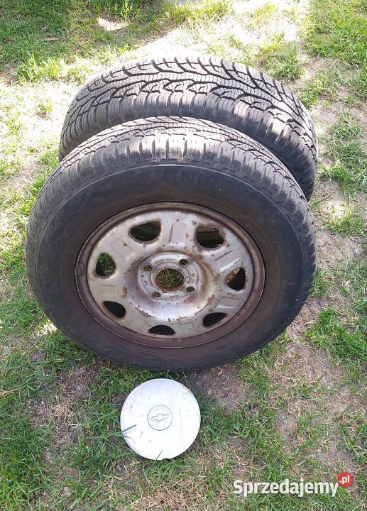 Felgi stalowe z oponami 13