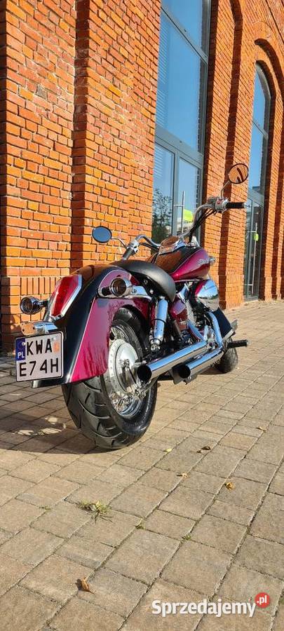 Honda Shadow Aero 750 USA wydechy VanceHines Łódź