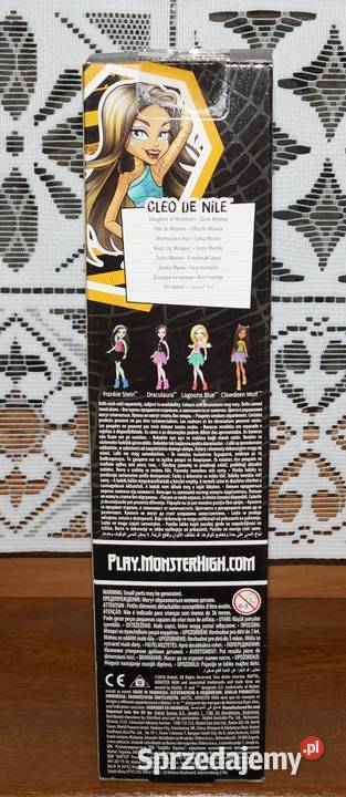 Monster High CLEO DE NILE lalka cheerleaderka Czerwionka-Leszczyny sprzedam