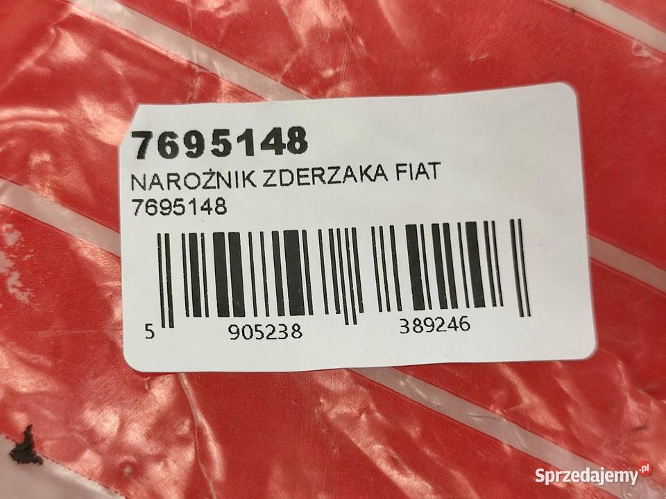NAROŻNIK ZDERZAKA PRAWY TYŁ FIAT FIORINO 1991