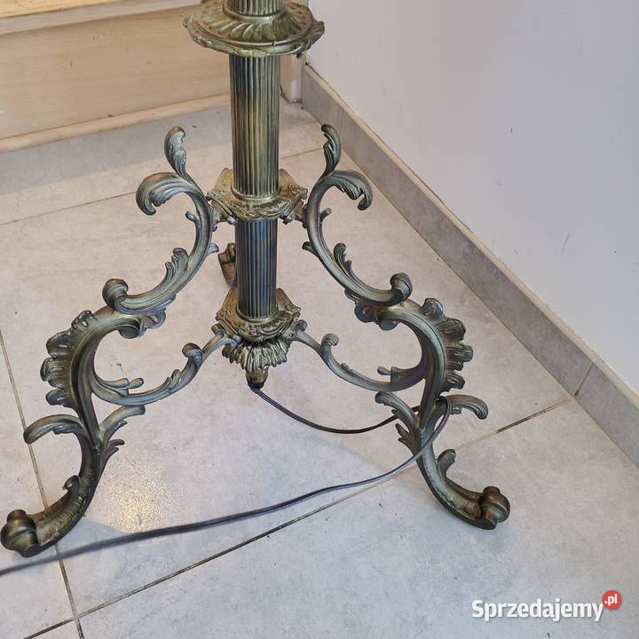lampa podłogowa z francji Antyki Fałków