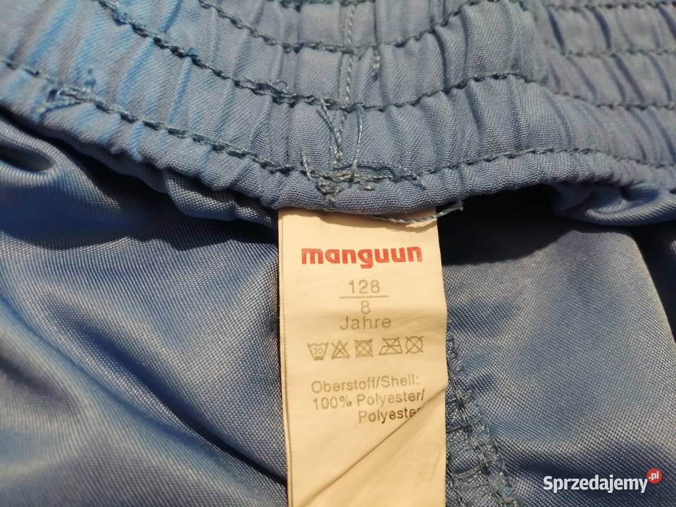 Szorty krótkie spodenki niebieskie 128 Odzież