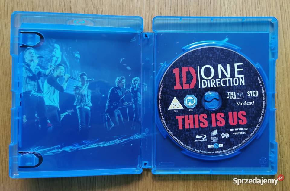 1D One Direction This Is Us Bluray En 2013 Parzęczew